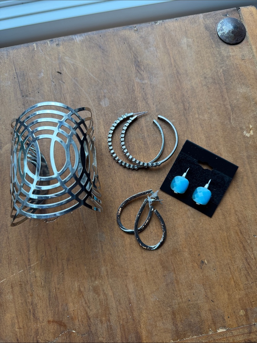 Silver Tone Jewelry Bundle